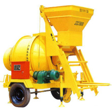 diesel engine self loading concrete mixer